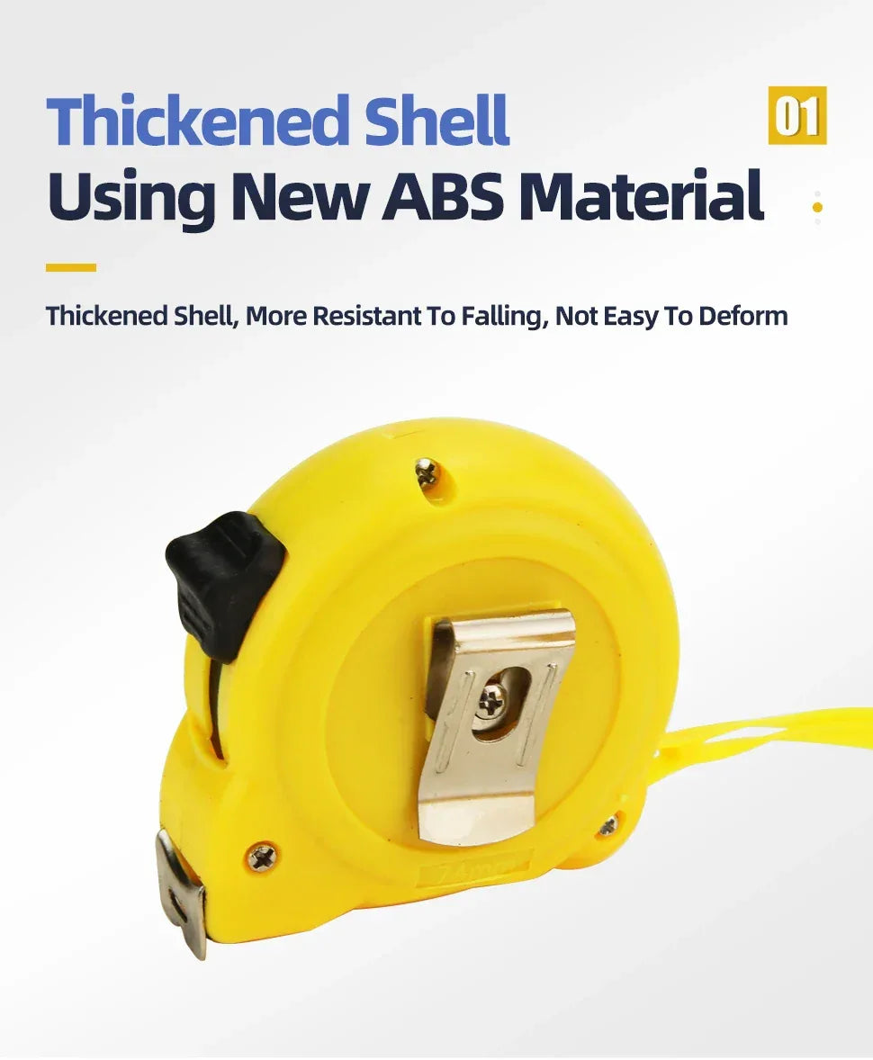 2M 3M 5M Tape Measure Metric Steel Measuring Ruler Distance Measuring Tool Meter Ruler Steel Tape Length Metal Measuring Tools