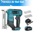 2 in 1 Brushless Electric Nail Gun Cordless Nailer Stapler Framing U-shape Nail Woodworking Tools Fit For Makita 18V Battery