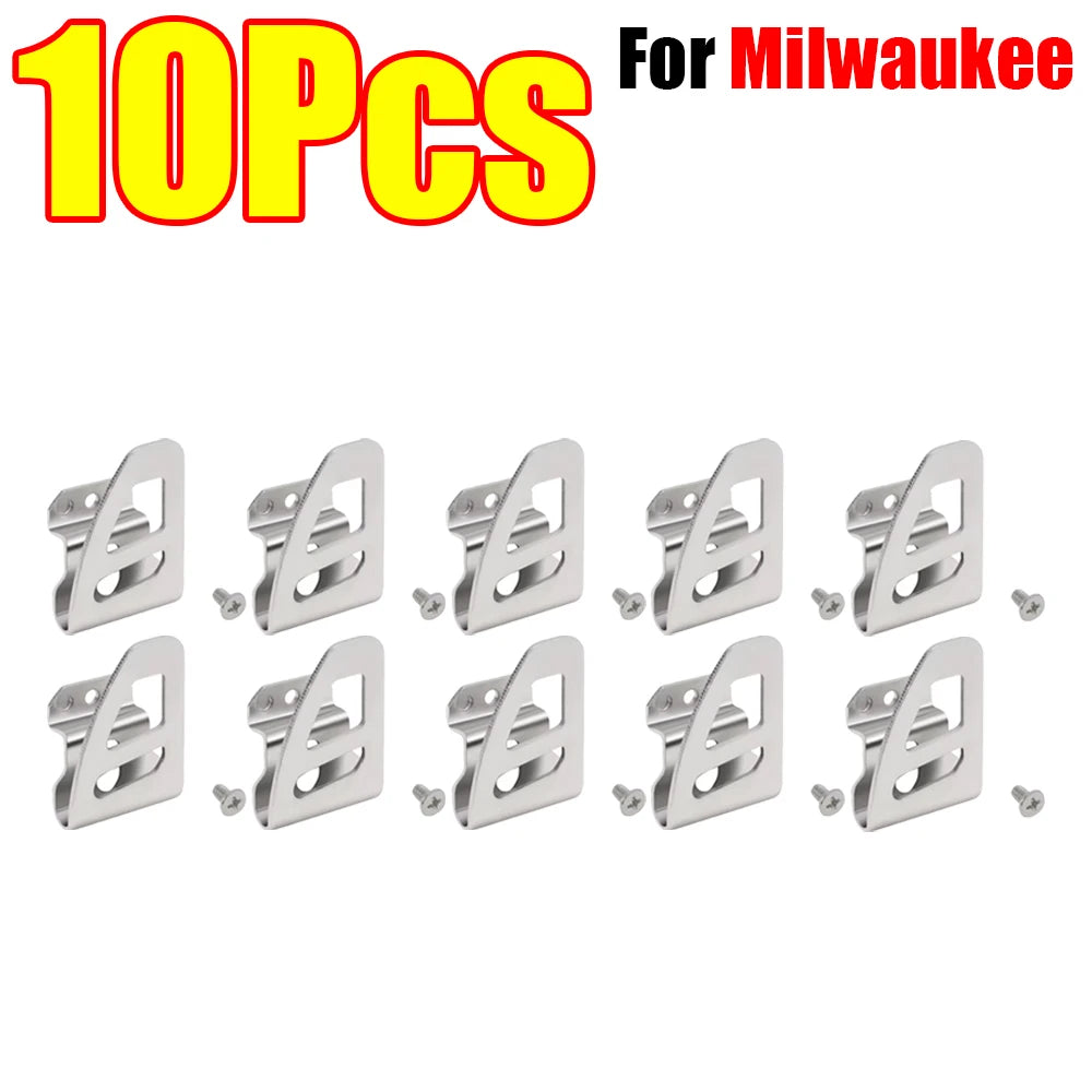 1-50Pcs Belt Clip Hook Bit Holder Screwdriver Holder for Makita/Dewalt/Milwaukee/Ryobi 18V 20V for Drills Impact Accessories