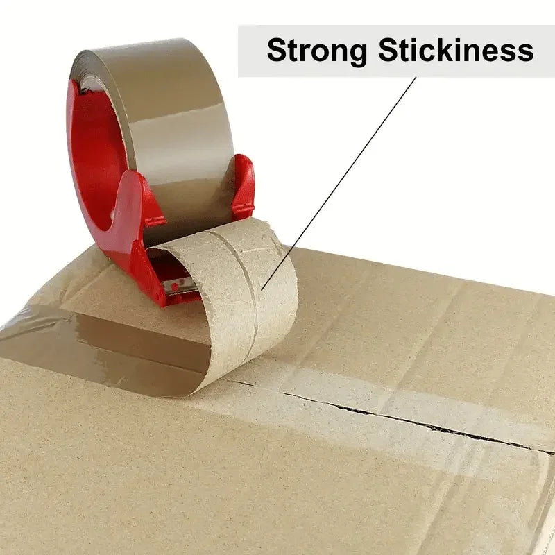 Brown Sealing Packing Tape, 4.8 CM Wide and 100 Meter Long, Heavy-duty Packaging Tape for Dispensers, Packaging Tape