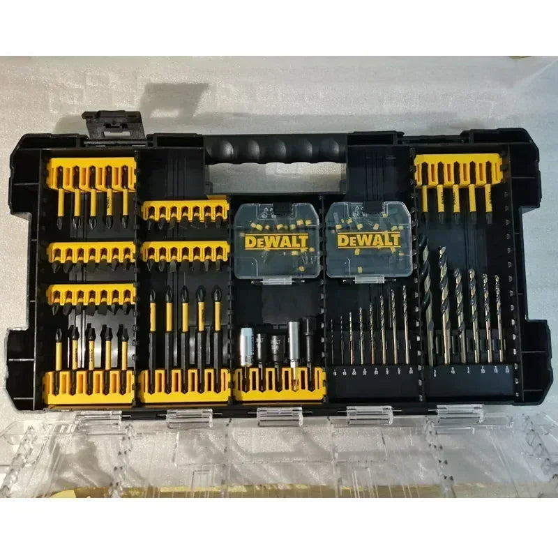 DEWALT FlexTorq 100PC Drill & Driver Bit Set with Storage Case