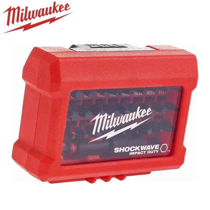MILWAUKEE 4932464240 SHOCKWAVE 32PC Impact Duty Driver Bits Set – Power Drill Accessories