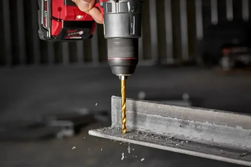 Milwaukee 48-89-4670 15PC SHOCKWAVE™ RED HELIX™ Titanium Drill Bit Set – Impact Duty