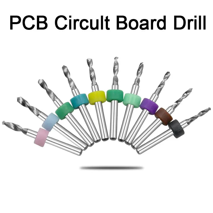 0.1-3.0mm Print Circuit Board Drill Bits Carbide Micro Drill Bits CNC PCB Twist Dril