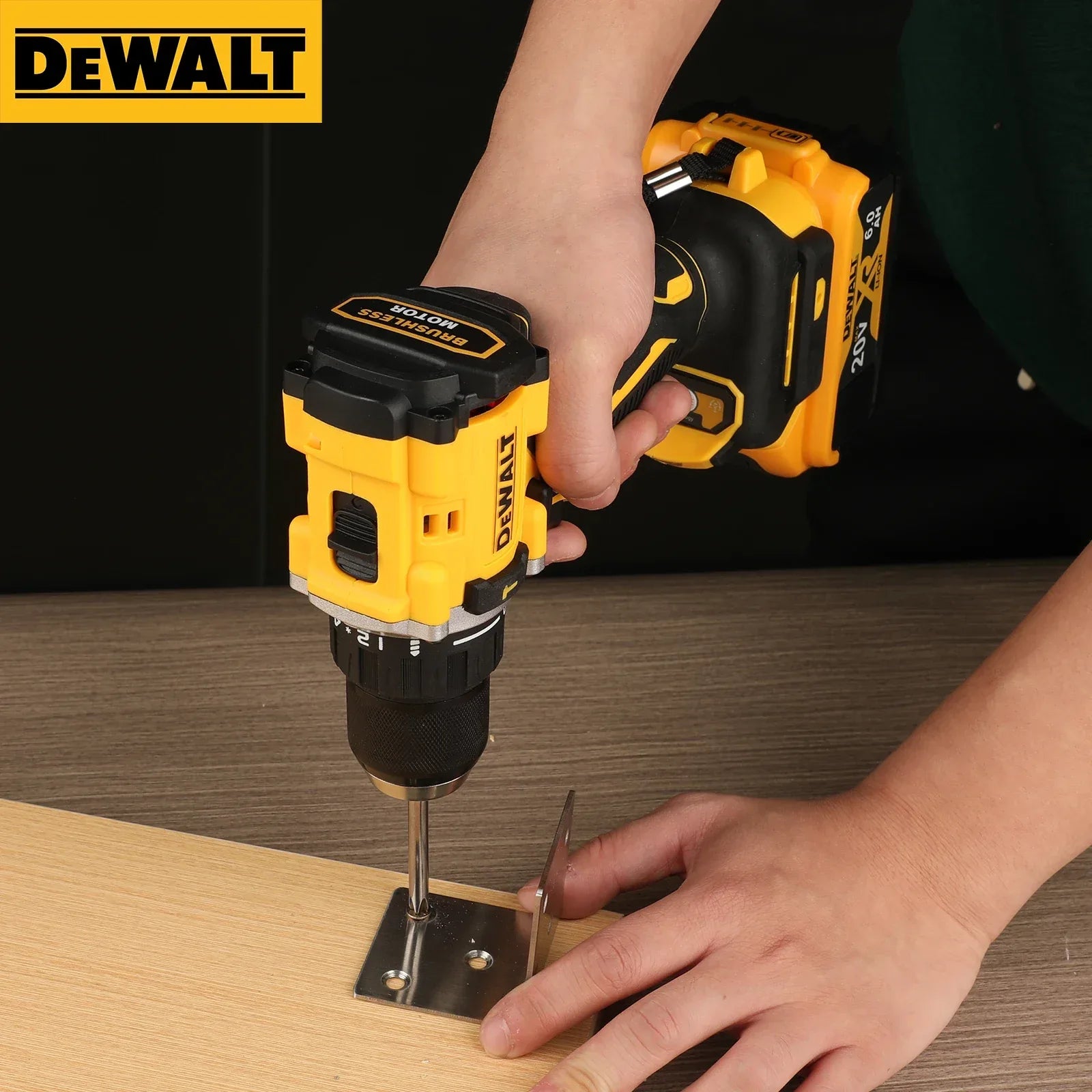 DEWALT Cordless Brushless Drill for DIY & Professional Use