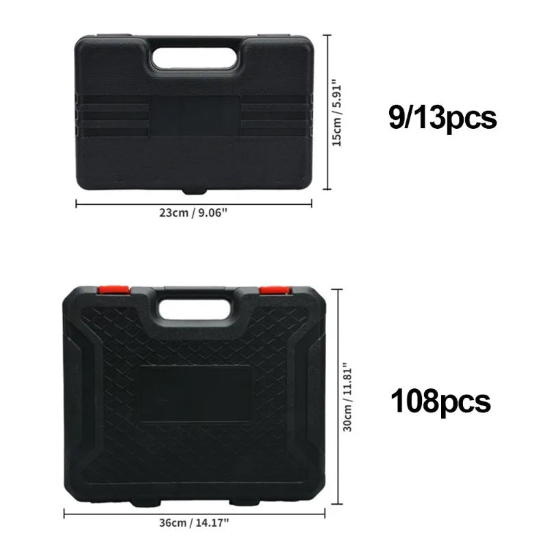 1 Set Household Hardware Tool Set Professional Maintenance Toolbox Auto Repair Luxury Set Storage Case