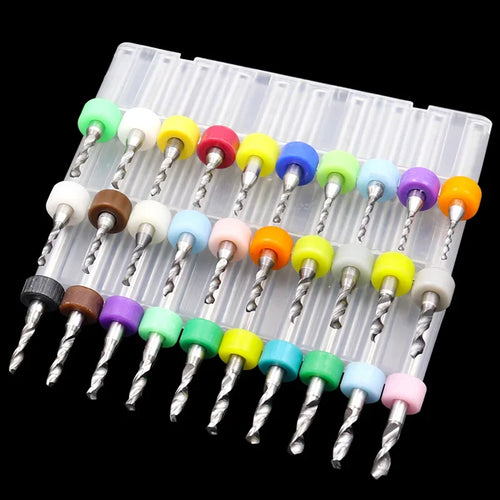 0.1-3.0mm Print Circuit Board Drill Bits Carbide Micro Drill Bits CNC PCB Twist Dril