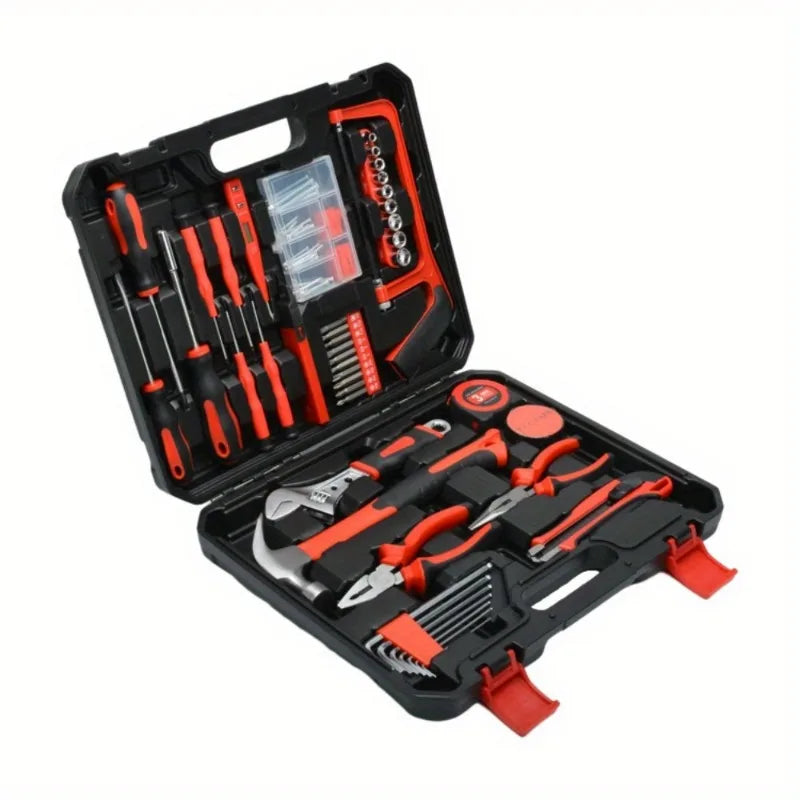 1 Set Household Hardware Tool Set Professional Maintenance Toolbox Auto Repair Luxury Set Storage Case