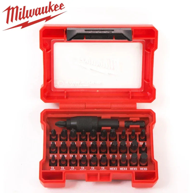MILWAUKEE 4932464240 SHOCKWAVE 32PC Impact Duty Driver Bits Set for Power Drills
