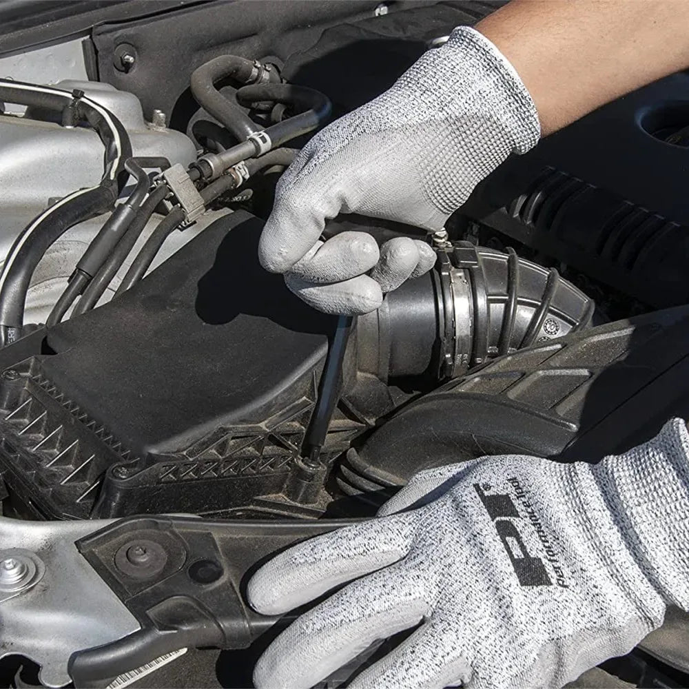 10-Piece T-Handle Hex Key Set – Metric & Inch Allen Wrenches with Storage Stand