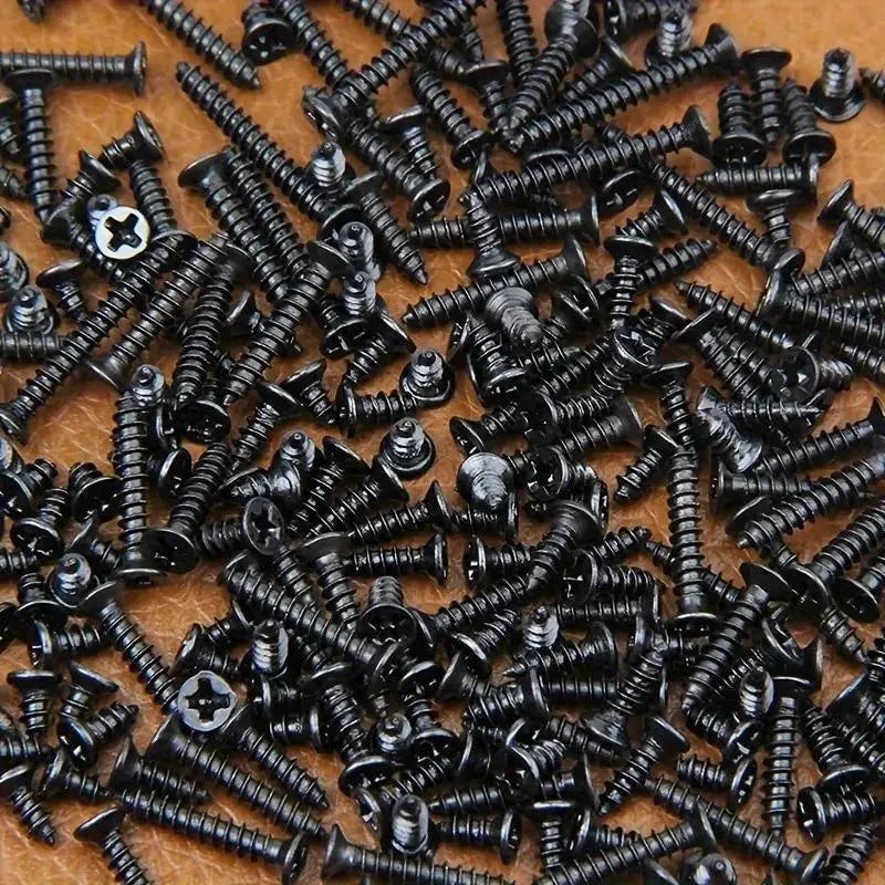 800-piece M2 self-tapping screw set in various sizes and styles -  appliance assembly including convenient storage boxes