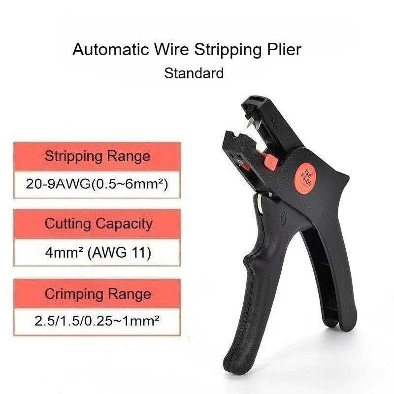 JH Automatic Wire Stripping Pliers – Cable Cutter & Stripper for Electricians