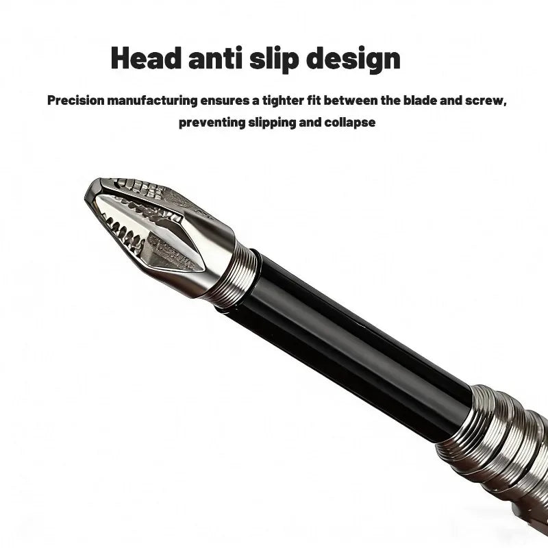 25/50/65/70/90/150mm K5 Magnetic Screwdriver Drill Bit Phillip Head Impact Driver Electric Screwdriver Non-slip Resistant Drills