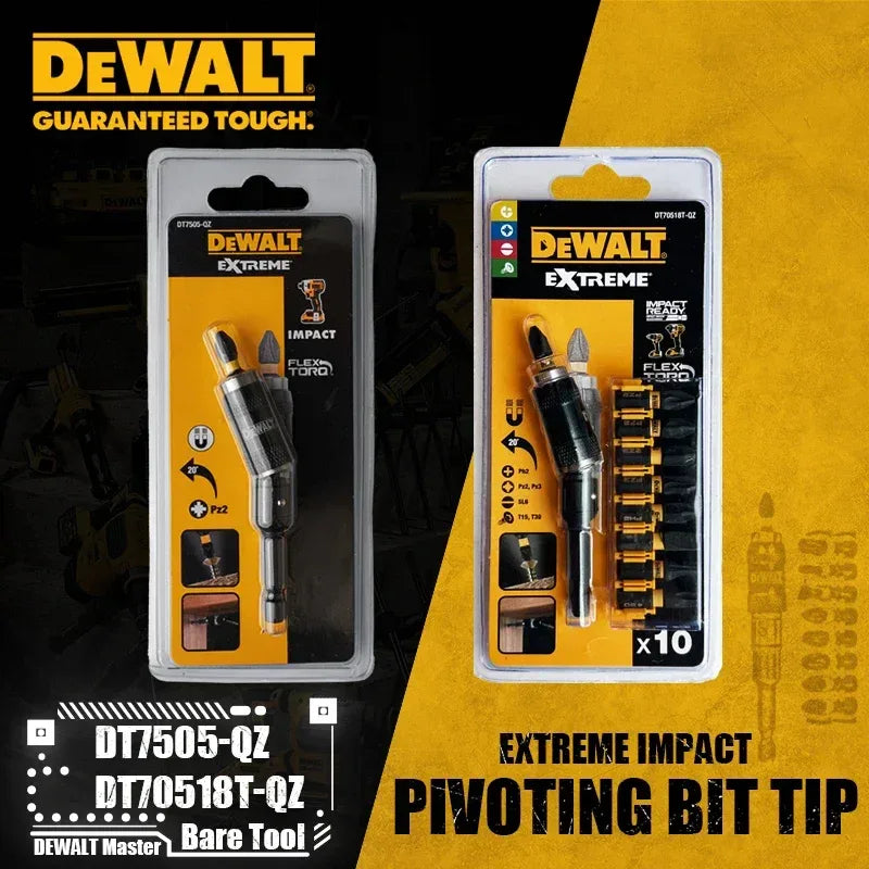 DEWALT DT7505-QZ & DT70518T-QZ Extreme Impact Pivoting Bit Tips