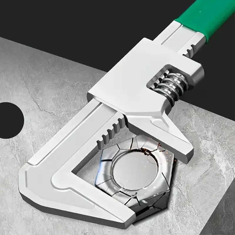 Adjustable Pipe Wrench Key Large Mouth  Plumbing Monkey Spanner Auto Sink Tube Wrenches Multifunctional F-Type
