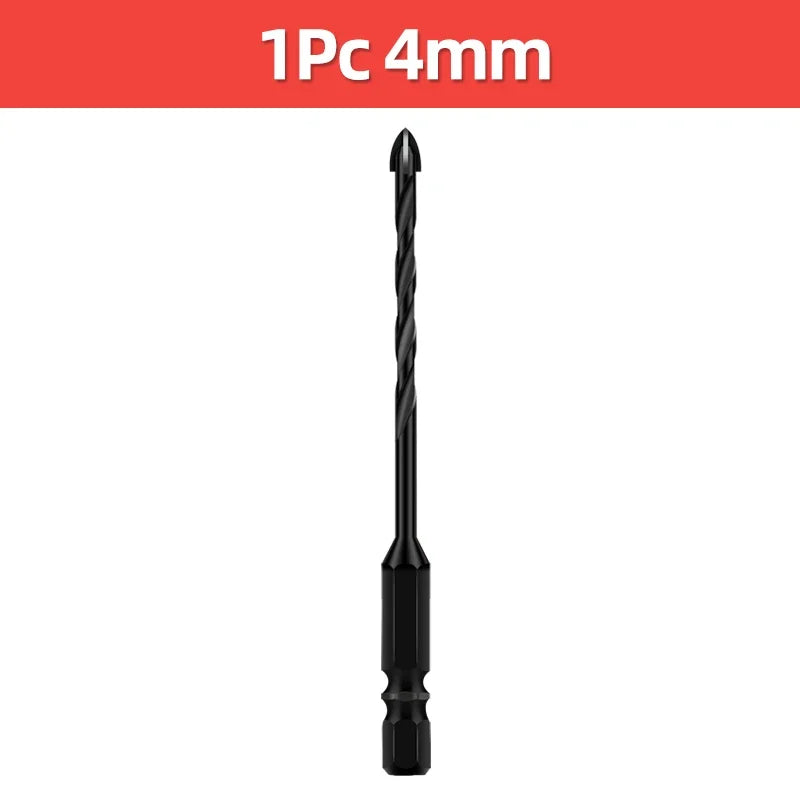 Tungsten Carbide Tile & Glass Drill Bit Set (3–12mm)