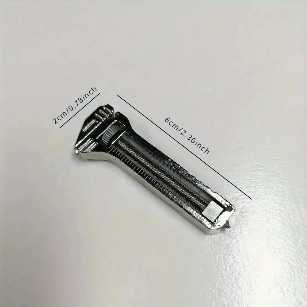 1PC EDC Multi-Tool Compact Multi-Tool Portable Tool Key Ring Chain Pocket Knife Screwdriver Multi-Tool Camping Survival Kit