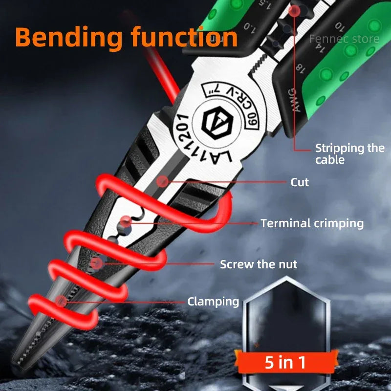 LAOA electrician wire cutter and stripper tool