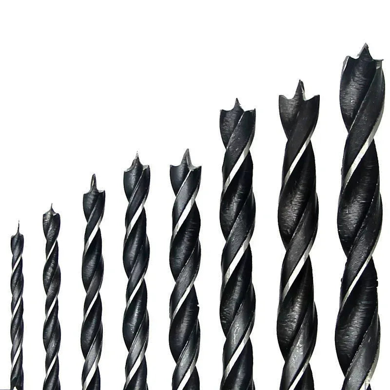 3/5pcs 3 4 5 6 7 8 10mm Quick Change Metal Tools 1/4" Hex Shank Wood HCS Drill Bit Set Round handle