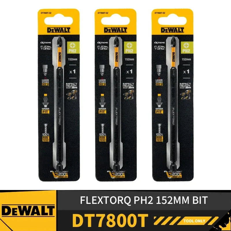DEWALT Impact Power Bits – Phillips & Slotted 57/89/152mm