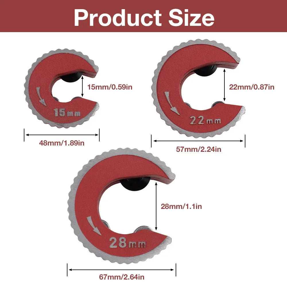professional tube cutter for plumbing and pipe repair