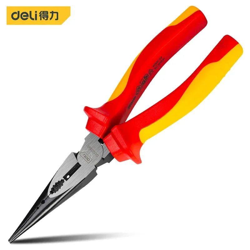 Multifunctional Deli Wire Cutter and Grip Pliers 1000V VDE