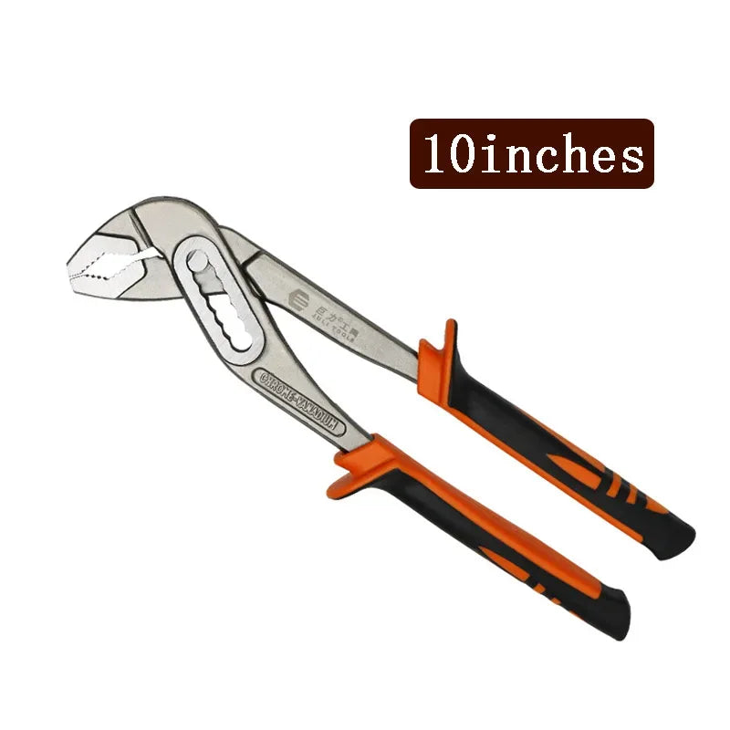 Water Pump Pliers Adjustable – Multi-Function Grip Wrench for Pipe & Plumbing Repairs