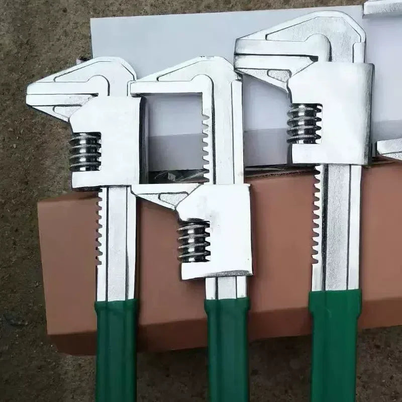 Adjustable Pipe Wrench Key Large Mouth  Plumbing Monkey Spanner Auto Sink Tube Wrenches Multifunctional F-Type