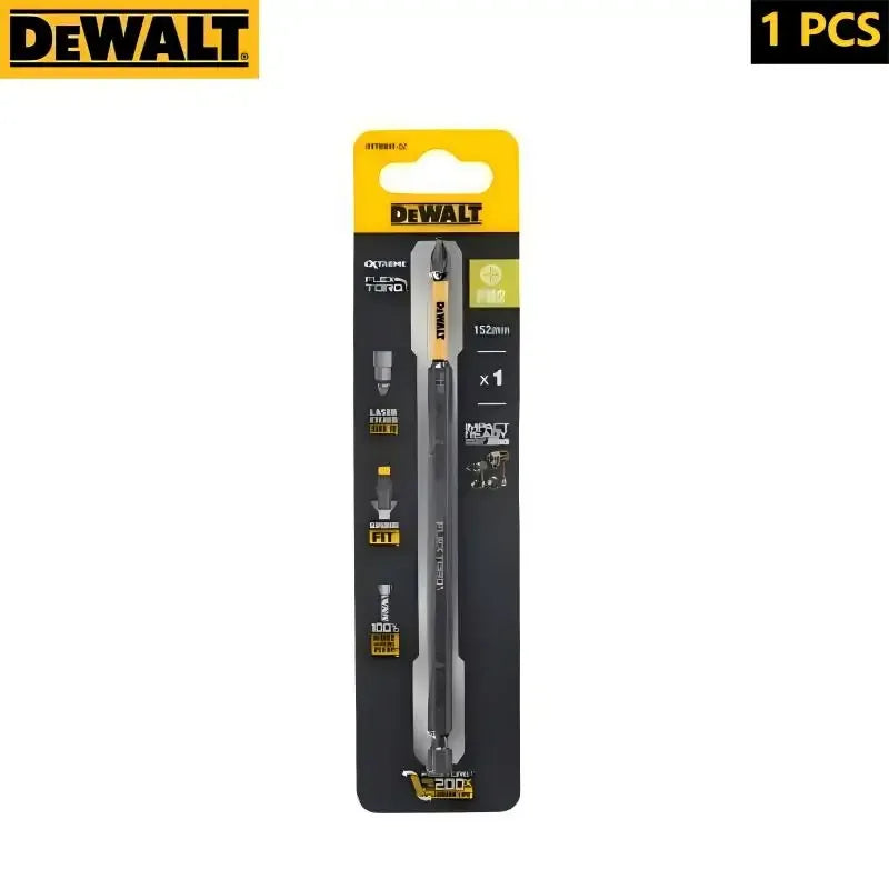 DEWALT DT7800-QZ PH2 FlexTorq Magnetic Bit – 152mm for Electric Drill & Driver