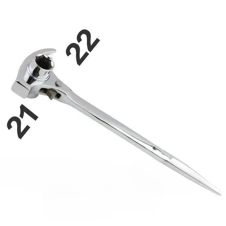 Multifunctional Hammer Wrench Ratchet Tool – Quick Release for Carpenters & Plumbers