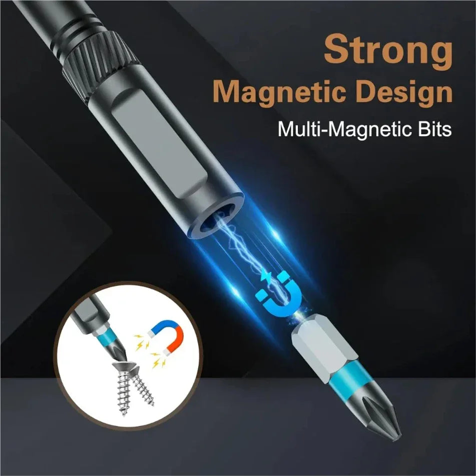24 In 1 Multi-purpose Ratchet Wrench Screwdriver Set Magnetic Bits Tools Set DIY Household Repair Tool Precision Hand Tools Work