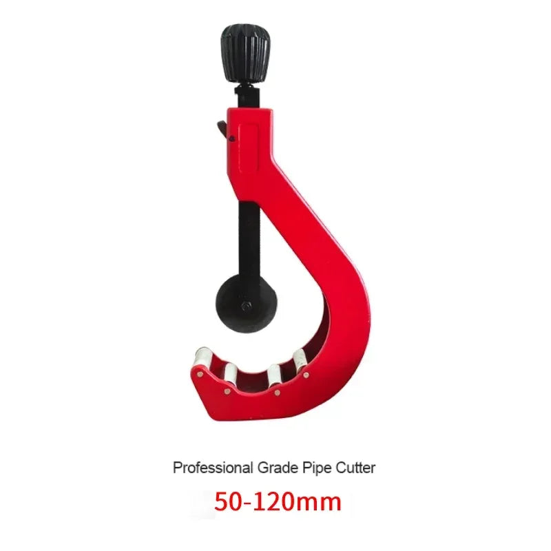 Heavy Duty PVC Pipe Cutter 50–200mm – Manual Plastic Pipe Cutting Tool for PPR, PE & Plumbing Work
