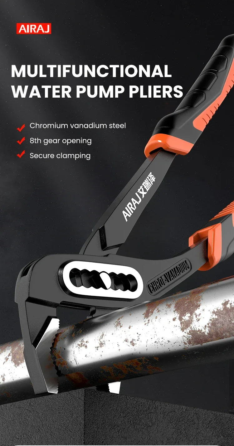 multifunctional adjustable pipe pliers electrician tool