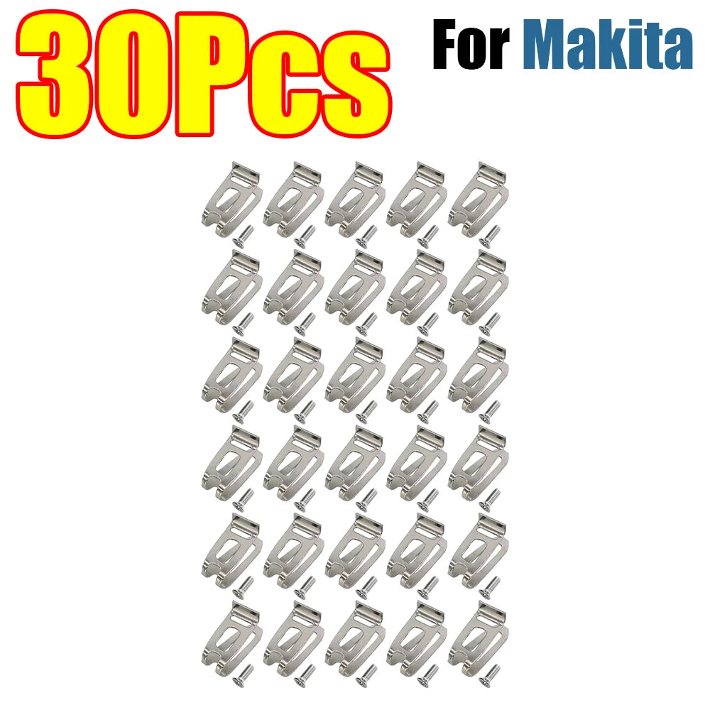 1-50Pcs Belt Clip Hook Bit Holder Screwdriver Holder for Makita/Dewalt/Milwaukee/Ryobi 18V 20V for Drills Impact Accessories
