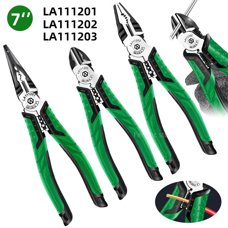 LAOA 7 inch multifunction wire stripper pliers