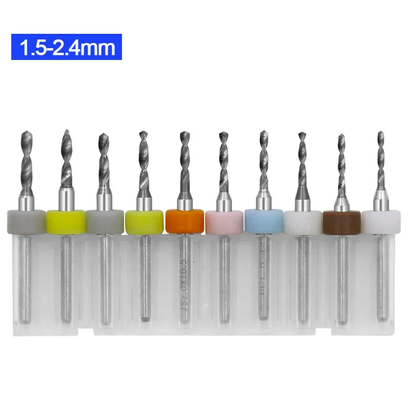 0.1-3.0mm Print Circuit Board Drill Bits Carbide Micro Drill Bits CNC PCB Twist Dril
