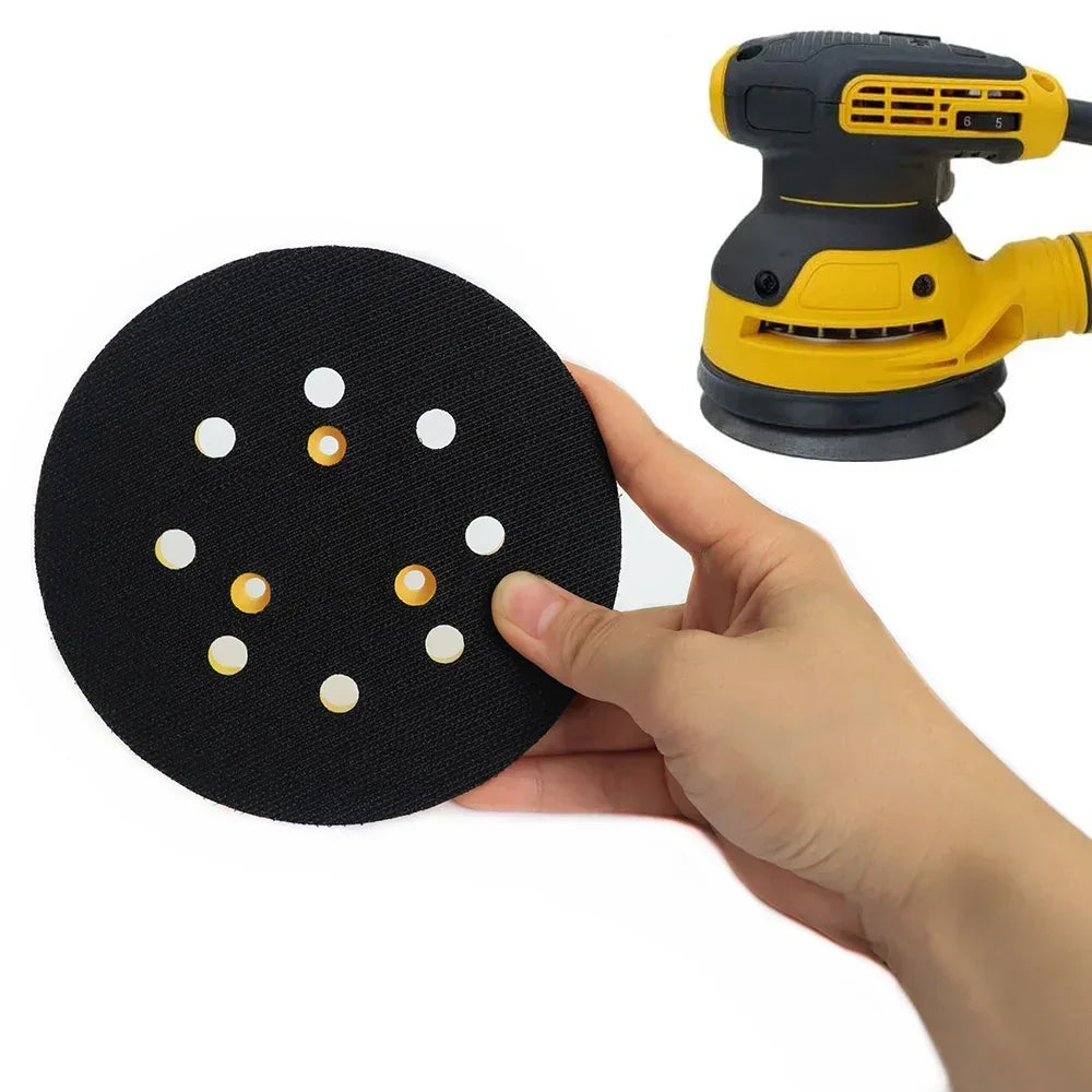 5 Inch 8 Hole Hook and Loop Sanding Pads Replacement Sanding Pads for DEWALT DW420,DW421,DW423, DW426, D26451 Orbital Sander...