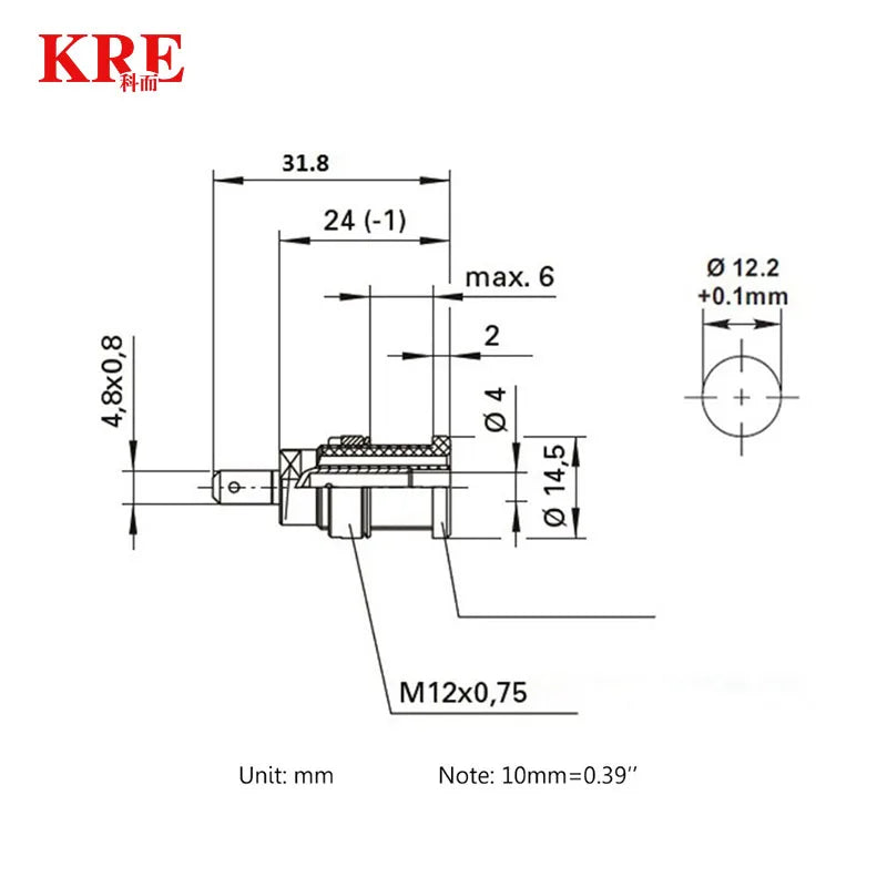 20PCS Insulated Safety 32A 4mm Banana Socket Terminal 5 Colors Female Jack Panel Mount Socket Binding Post Wire Connector