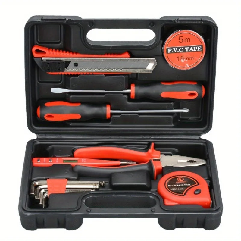 1 Set Household Hardware Tool Set Professional Maintenance Toolbox Auto Repair Luxury Set Storage Case