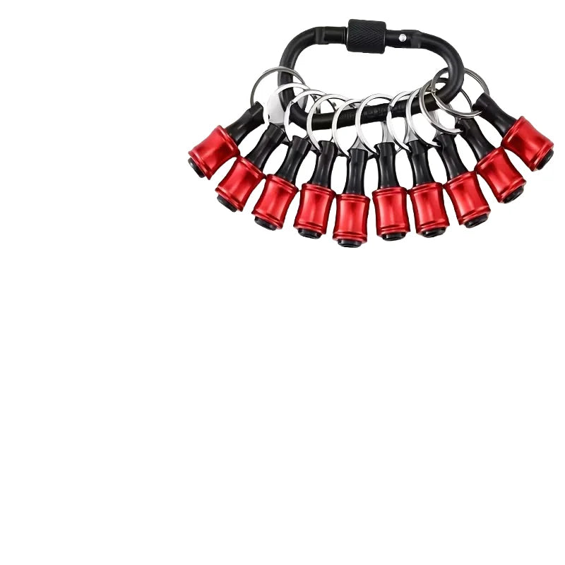 10PCS Multi-Functional Socket Wrench Set with Drill Bit Adapter