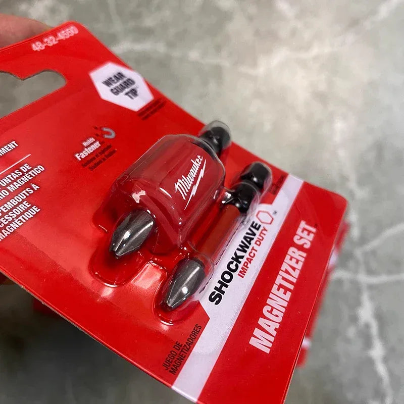 Milwaukee 48-32-4550 SHOCKWAVE Impact Duty Magnetic Attachment & PH2 Bit Set – 3PC