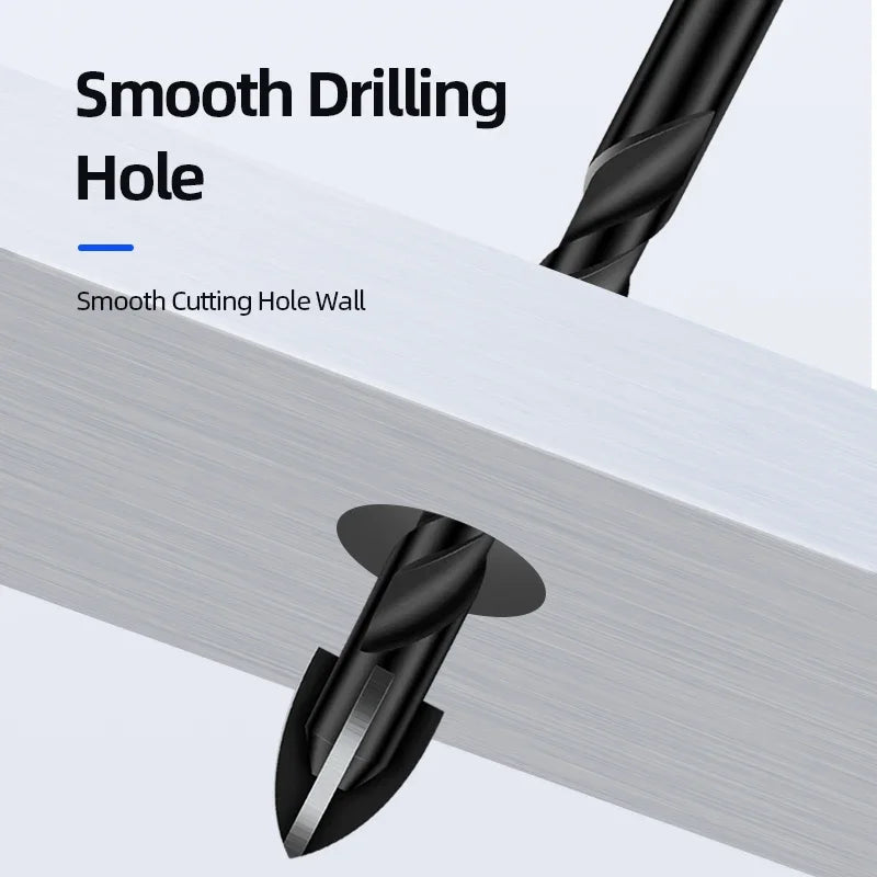 Tungsten Carbide Tile & Glass Drill Bit Set (3–12mm)