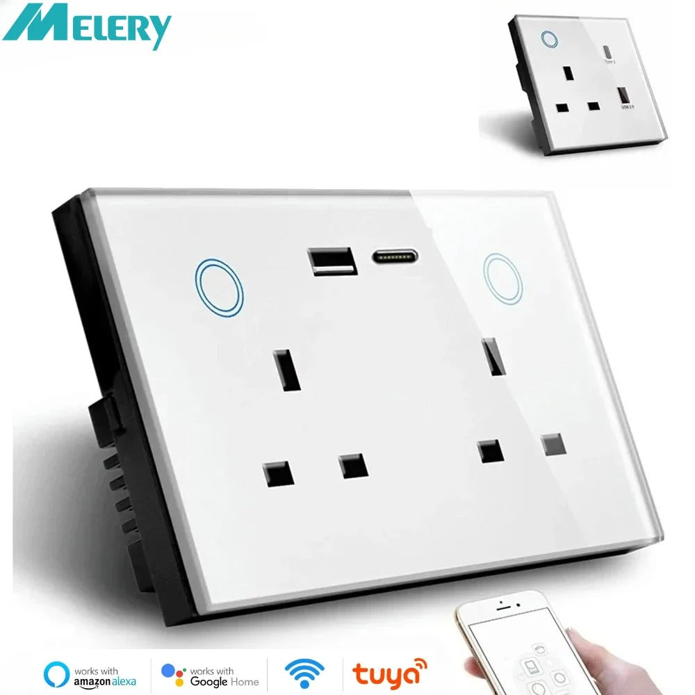L&L Smart Plug Socket – Power Monitor & USB-C