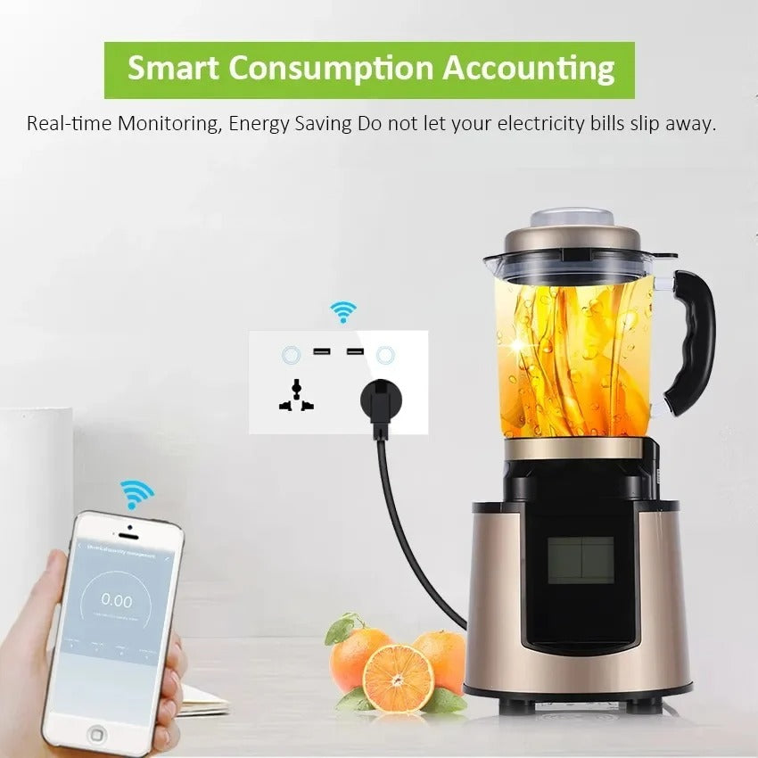 L&L Smart Plug Socket – Power Monitor & USB-C